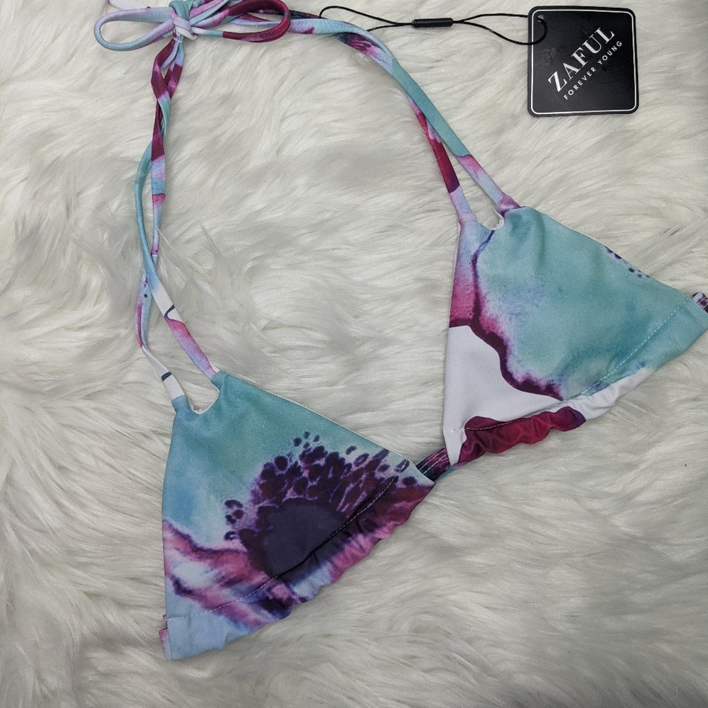 NWT Zaful Bathing Suit Top Size Large